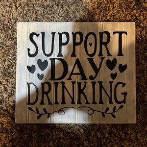 Wood sign
